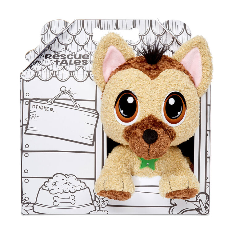 Rescue Tales Adoptable Pet German Shepherd Interactive Plush Pet Toy - English Edition | Toys R ...