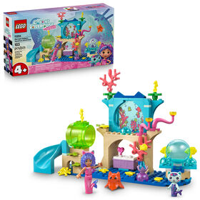 LEGO Gabby's Dollhouse Mermaid Gabby's Aquarium Adventure Building Blocks for Pretend Play 11204