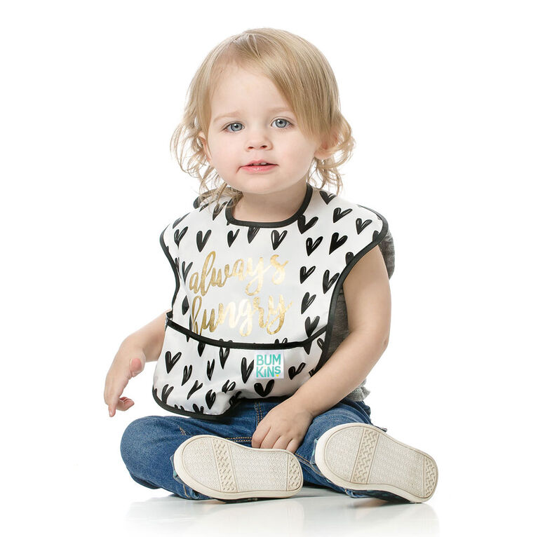 Bumkins - SuperBib 3 Pack - RainDrops, Pink Chevron, Umbrella