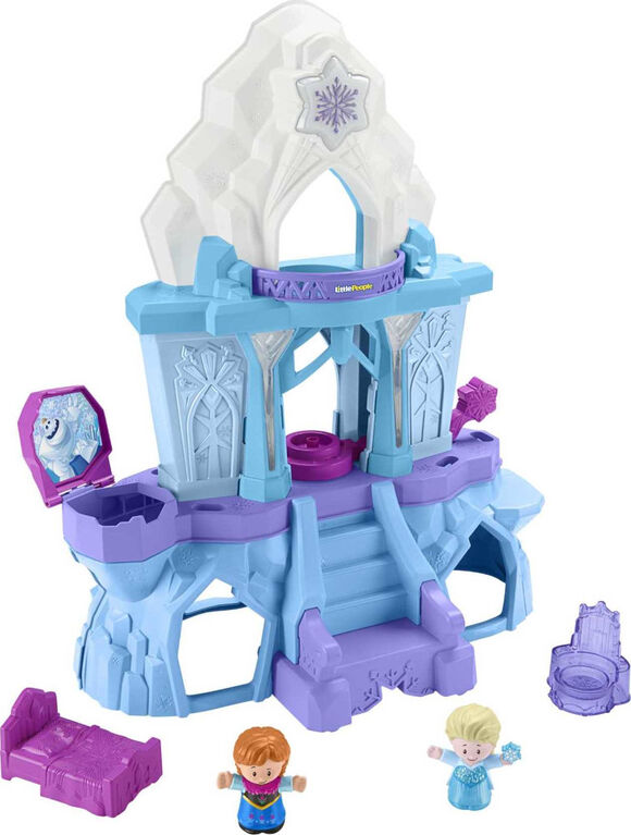 Fisher-Price - Disney - La Reine des Neiges - Palais Lumières enchantées d'Elsa par Little People