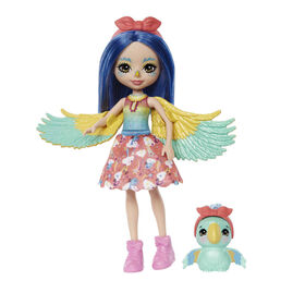 Enchantimals City Tails Prita Parakeet and Flutter Dolls - R Exclusive