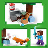 LEGO Minecraft Steve's Taiga Adventure Building Toy for Boys, Girls, & Kids, Ages 6 + - 21583