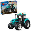 LEGO City Le tracteur - Ensemble de construction avec Fermier sur le Th&egrave;me de la Ferme - Cadeau pour les 6 ans et plus - 60498