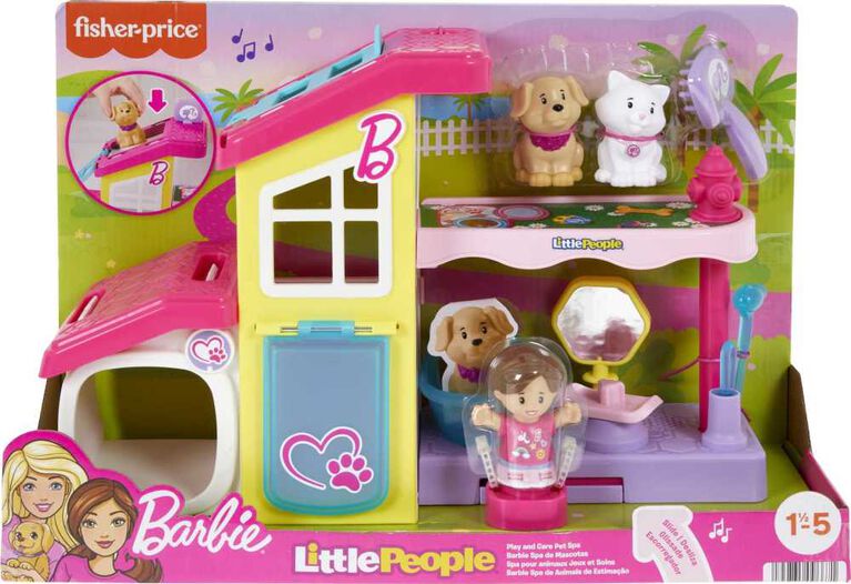 Barbie et son salon de toilettage pour animaux