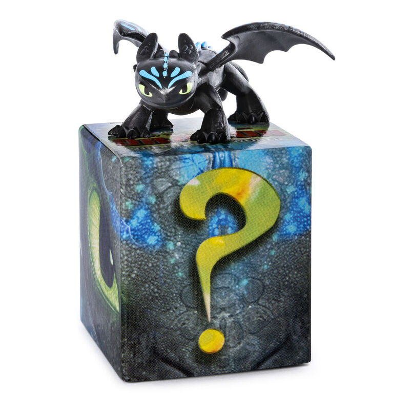 How To Train Your Dragon, coffret de 2 Mystery Dragons Krokmou, figurines dragons à collectionner.