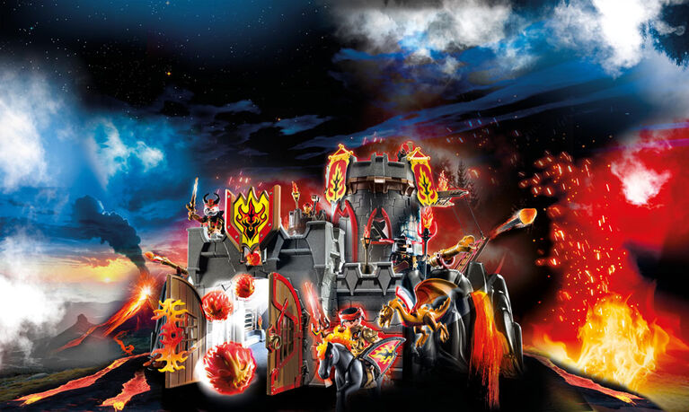 Forteresse volcanique des Burnham Raiders - Playmobil