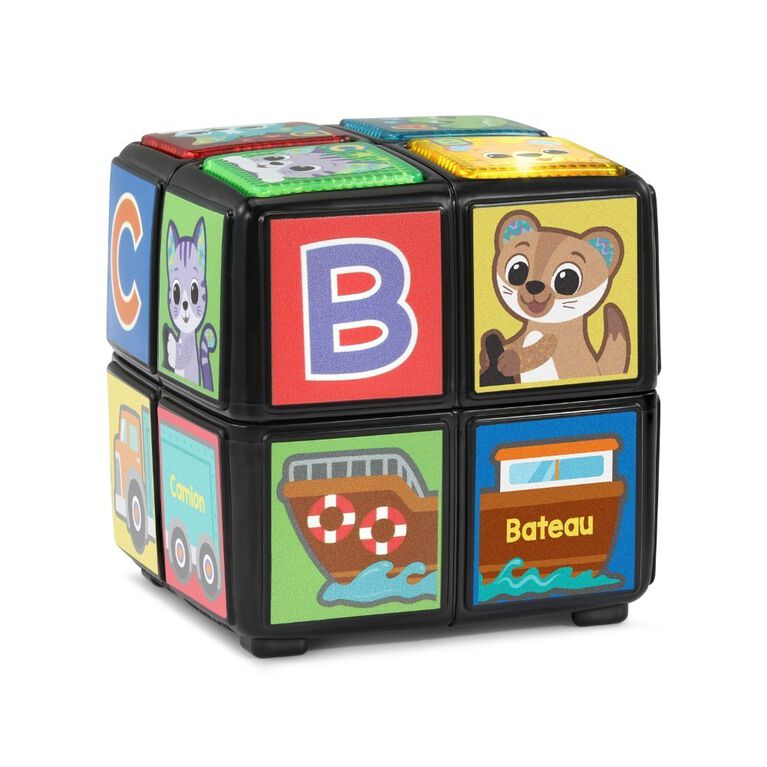 VTech Twist and Teach Animal Cube - French Edition