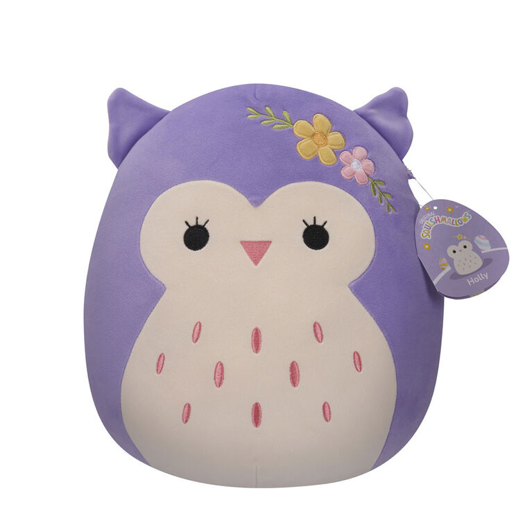 Squishmallows 12" Easter - Holly Purple Owl
