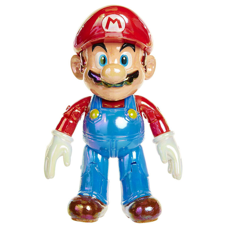 Nintendo-  World of Nintendo 4" Figures Star Power Mario with Star