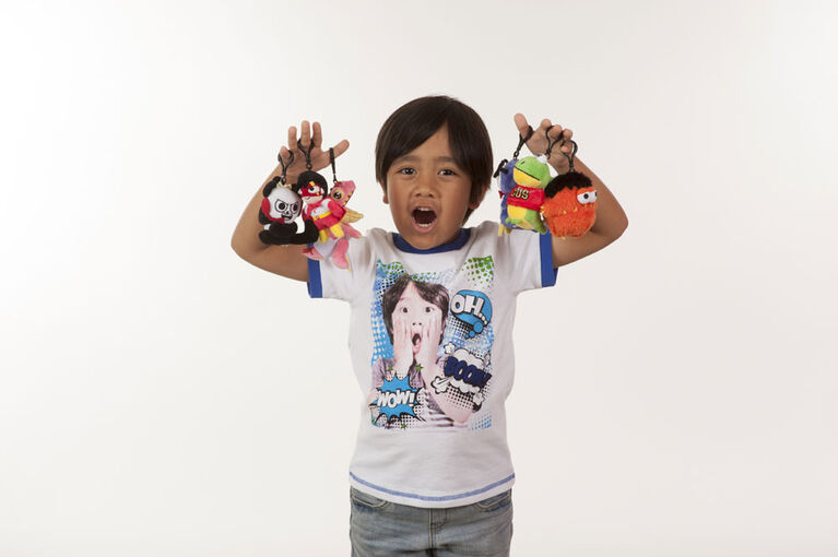 Ryan's World Clip On Assorted Plush