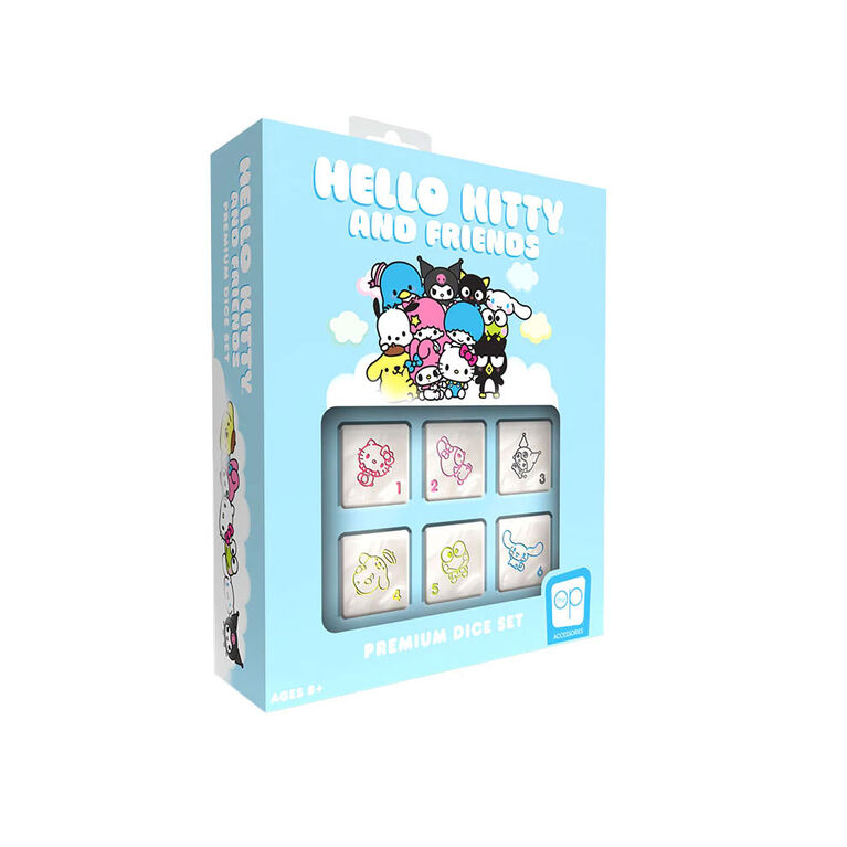 USAopoly Hello Kitty and Friends Premium Dice Set - English Edition