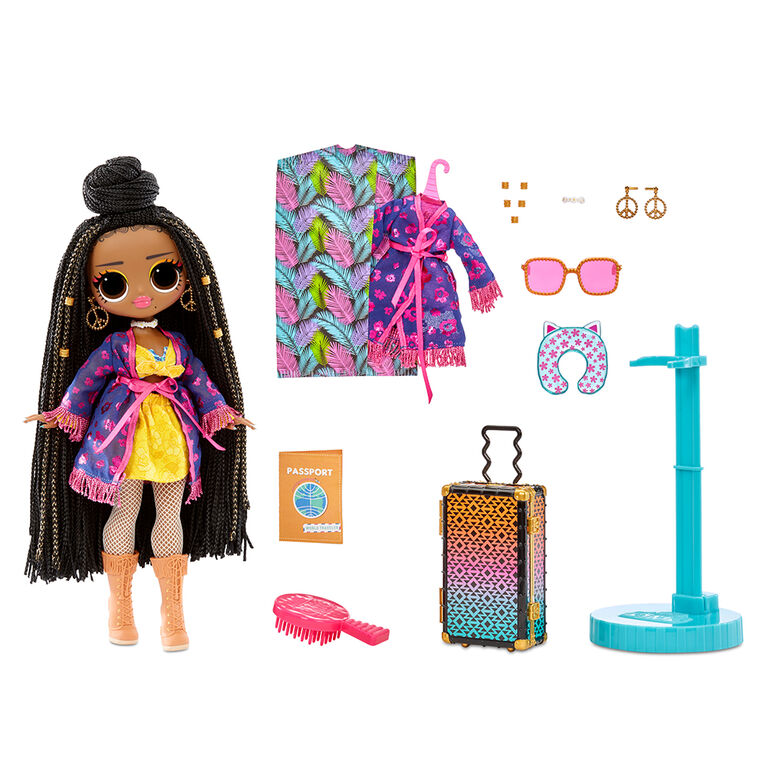 LOL Surprise OMG World Travel Sunset Fashion Doll with 15 Surprises