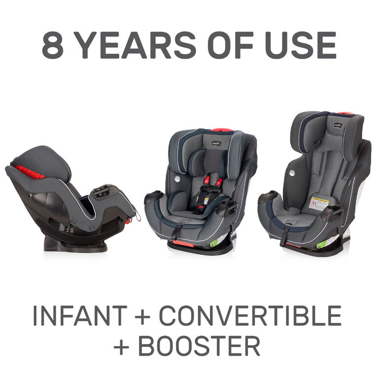 Evenflo Symphony DLX All-In-One Car Seat - Pinnacle