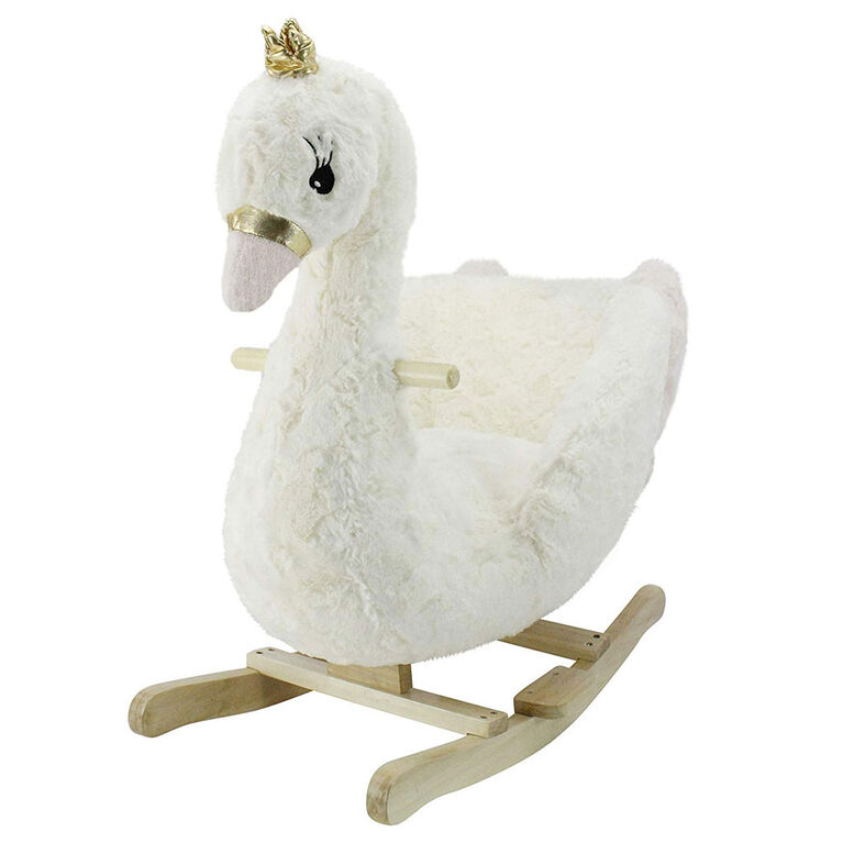 Soft Landing Joyrides Swan Character Rocker