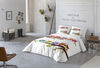Gouchee Design - Buhos Digital Print Queen Duvet Cover Set - Owls On Branch