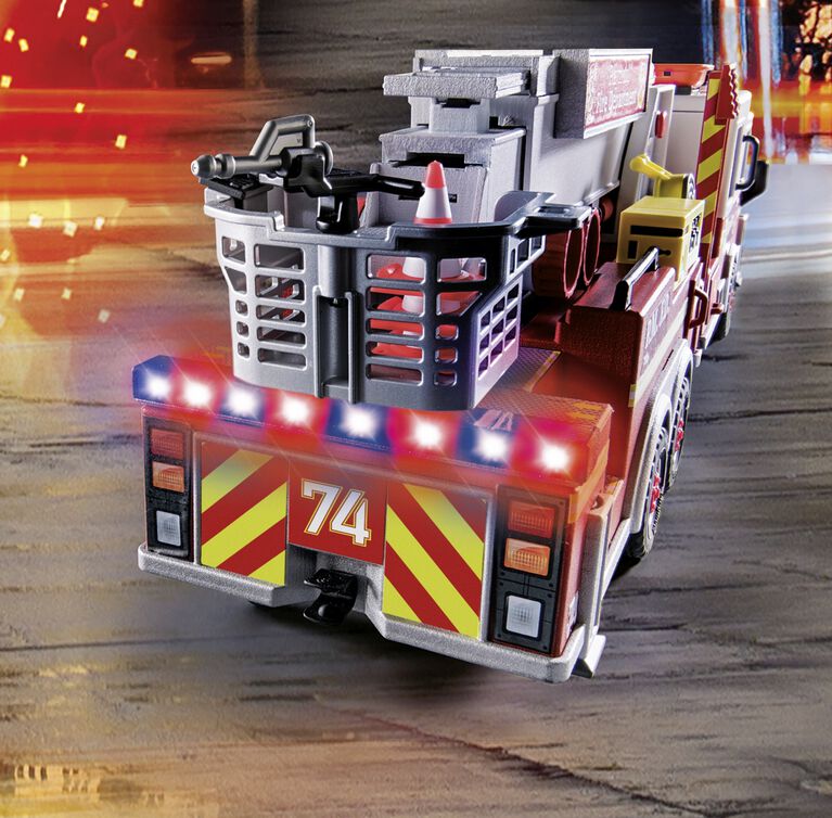 Playmobil - Rescue Vehicles: Fire Engine with Tower Ladder