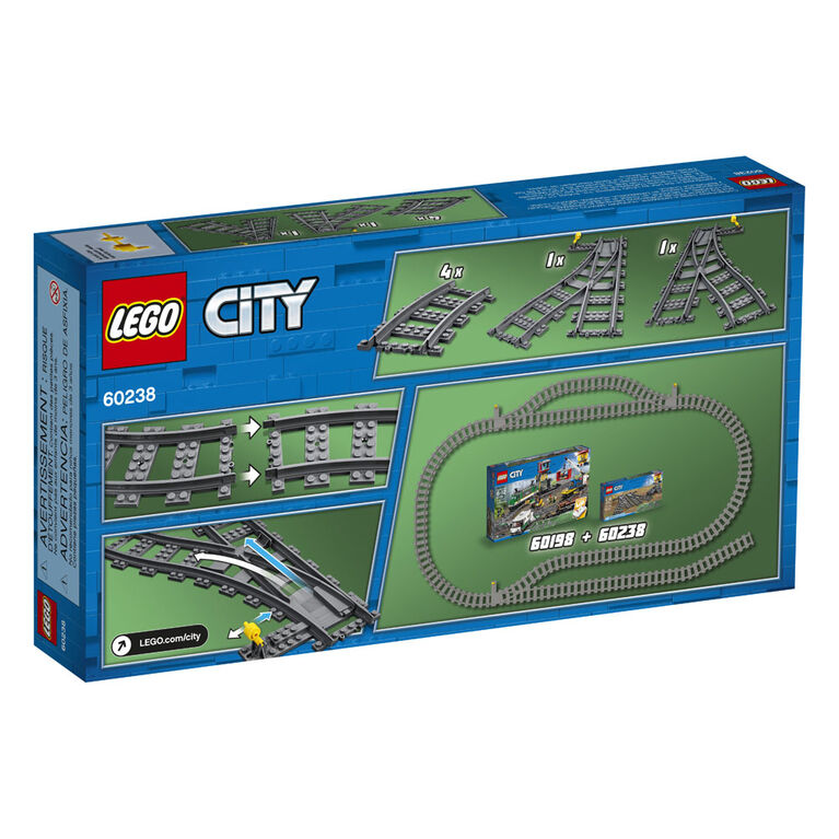 LEGO CITY TRAINS Switch Tracks