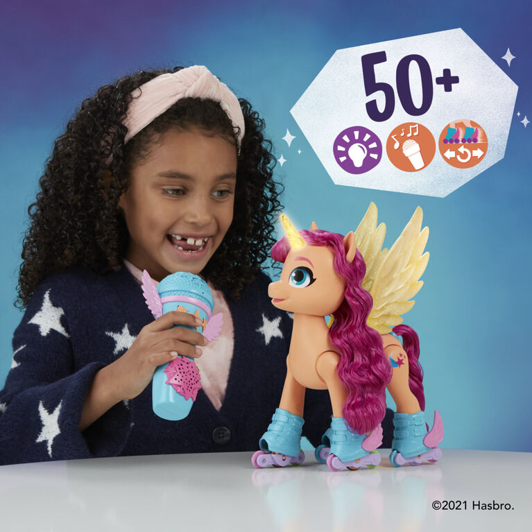 My Little Pony: A New Generation Sunny Starscout chante en rollers
