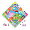 Monopoly Junior : édition Peppa Pig, jeu de plateau pour 2 à 4 joueurs, jeu d'intérieur