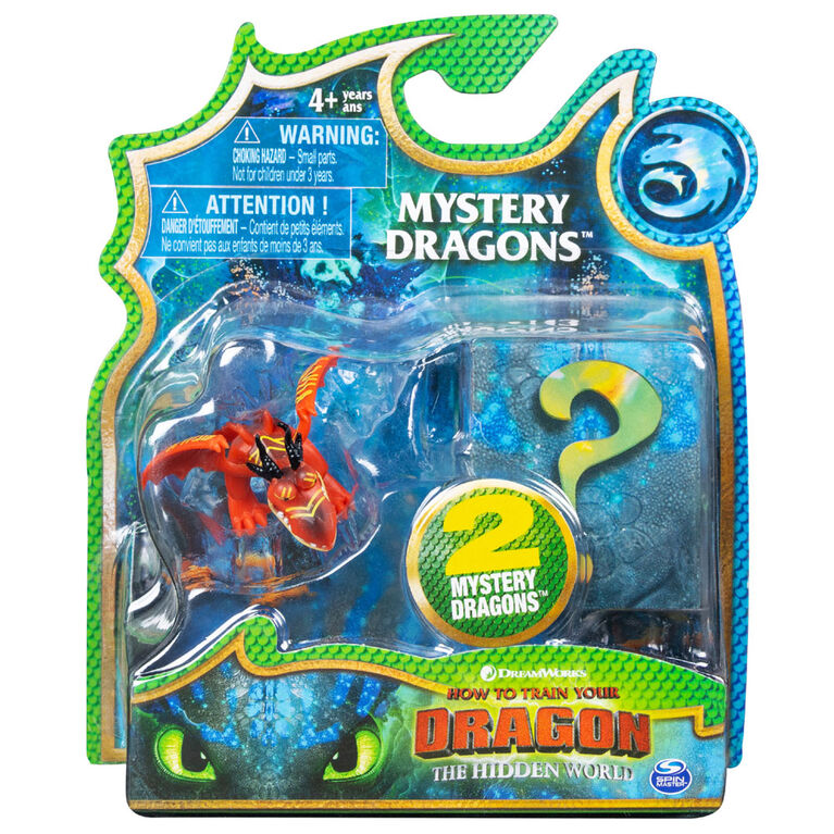 How To Train Your Dragon, Hookfang Mystery Dragons 2Pack, Collectible