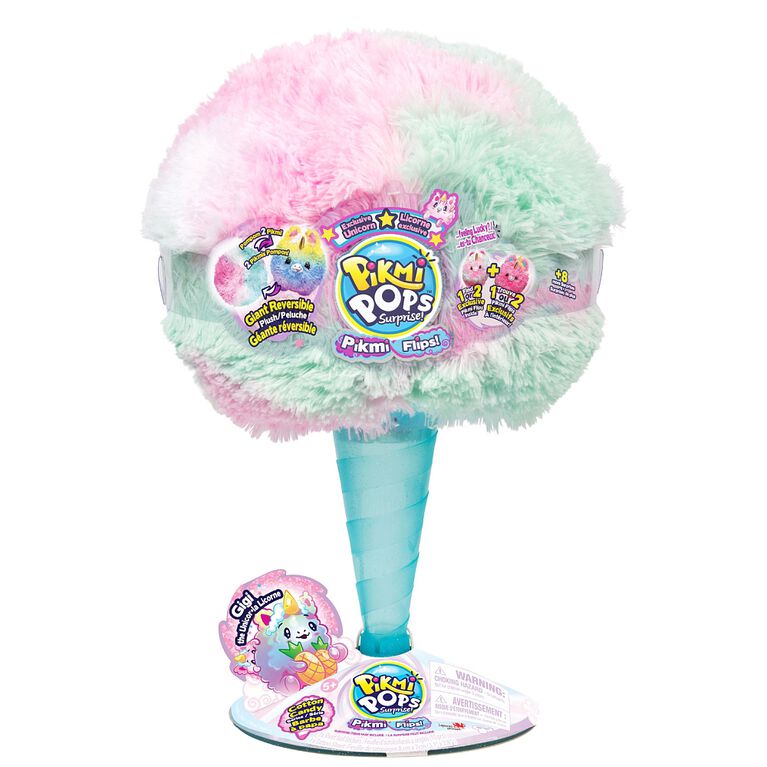 Pokmi Pops Saison 3 Pikmi Flips géants - Gigi la licorne - Exclusif. - Notre Exclusivité