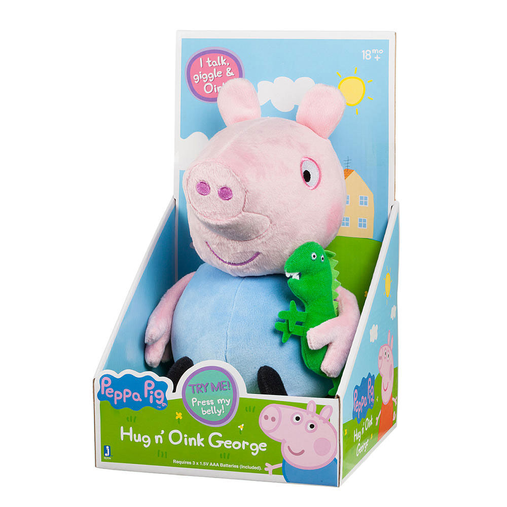Peppa Hug N Oink George Plush English Edition Toys R Us Canada