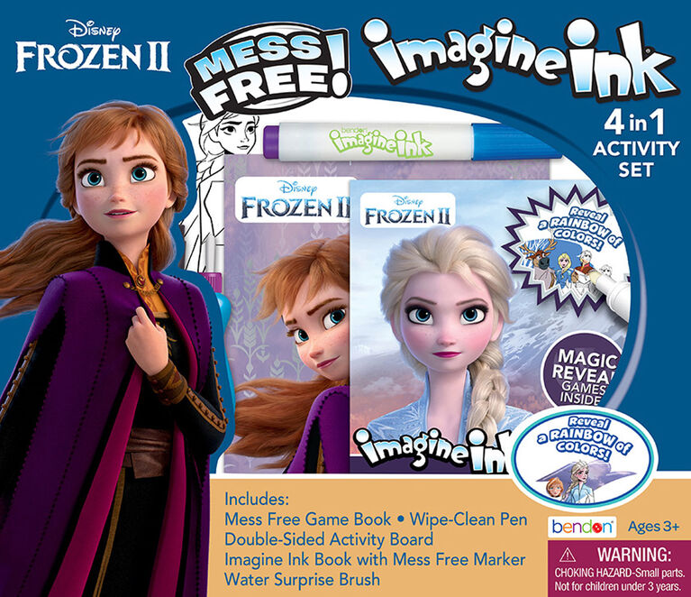 Frozen 2 Imagineink 4-In-1 Activity - English Edition