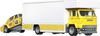 Hot Wheels Team Transport Truck & Race Car, Gift for Racing Collectors