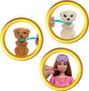 Barbie Doll & Puppy Slumber Party Playset with 2 Toy Dog Figures & 10+ Accessories, Color-Change