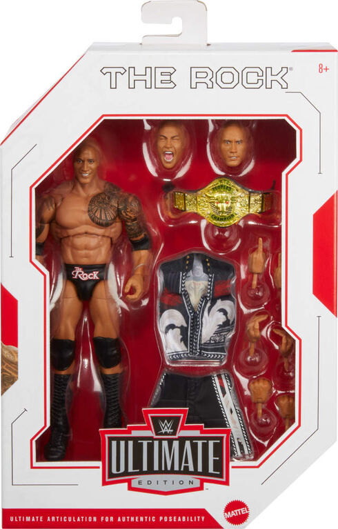 WWE Ultimate Edition The Rock Action Figure