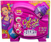 Barbie Color Reveal Glitter! Hair Swaps Doll, Glittery Pink with 25 Surprises