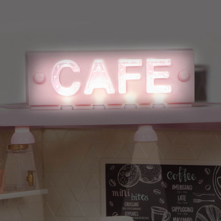 Lori, Local Café and Terrace - Pink, Coffee Shop Playset