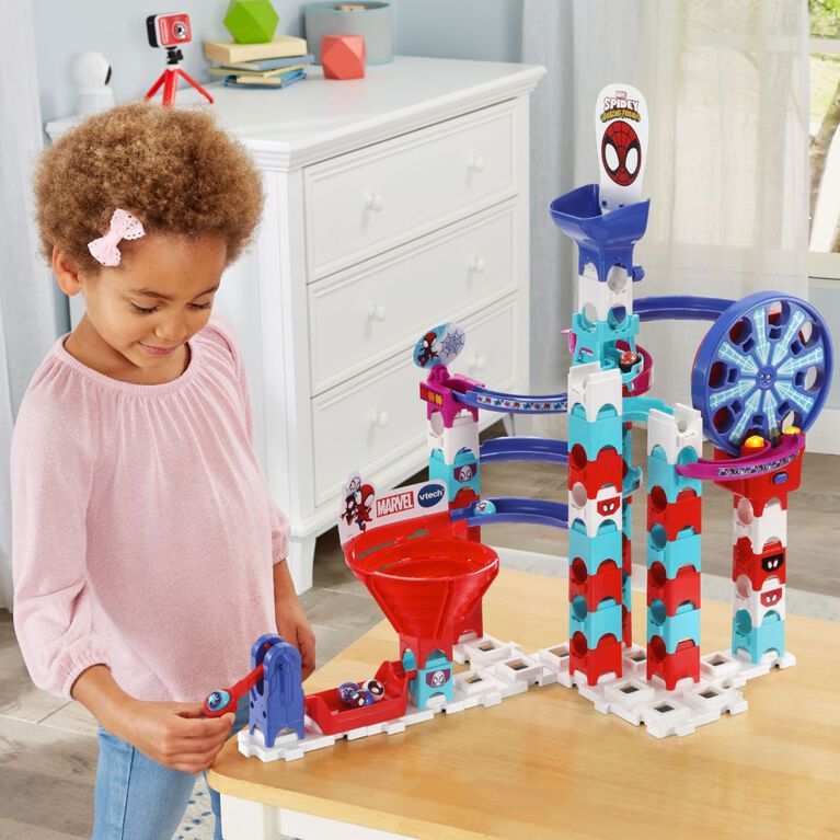 VTech Spidey and His Amazing Friends Marble Rush Go-Spidey-Go! Set