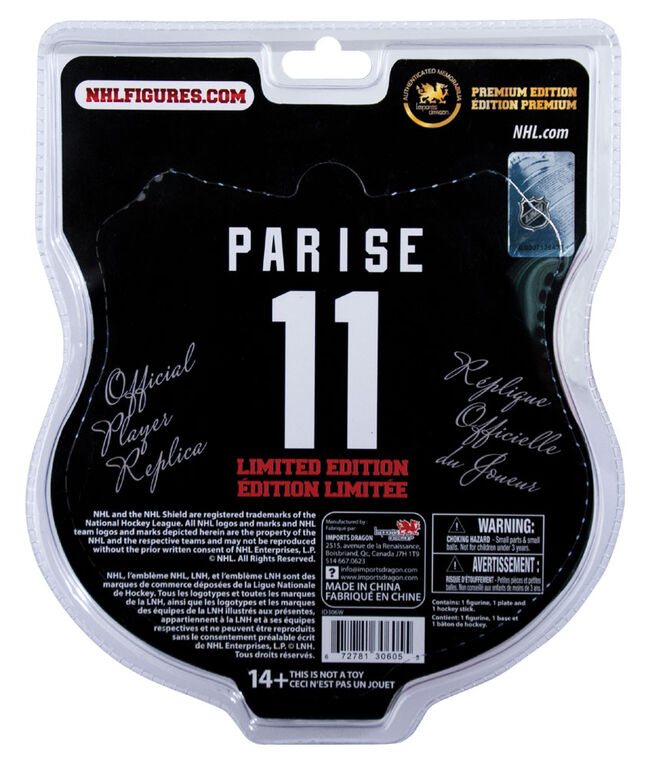 LNH figurine 6" - Zach Parise.