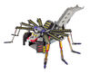 Turning Mecard Mecanimals Mega Spider Vehicle