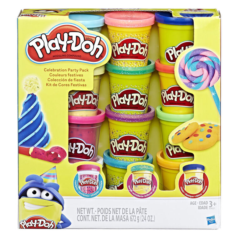 Play-Doh - Super ensemble coloré (12 pots) - Notre exclusivité