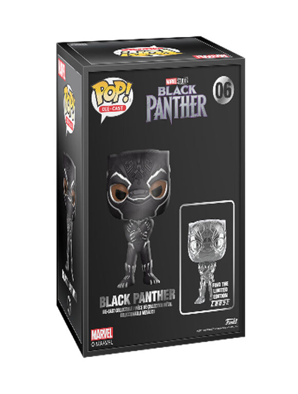 Pop Diecast:Marvel-Black Panther - R Exclusive