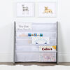 Kids 4 Tier Book Bookshelf, Grey