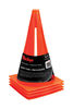 9" Safety Cones Pack of 4