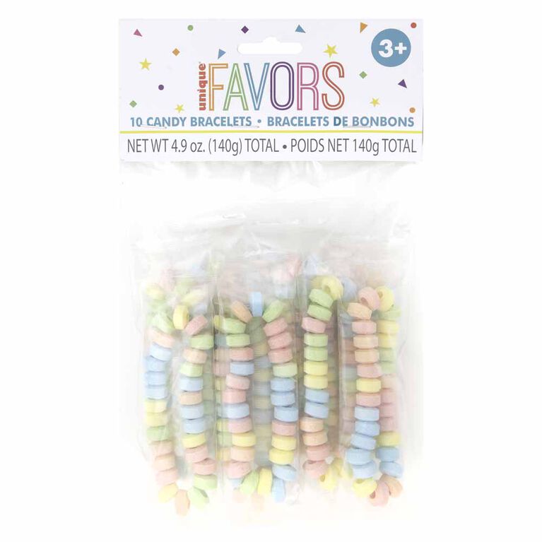 Bracelets de bonbons, 10un