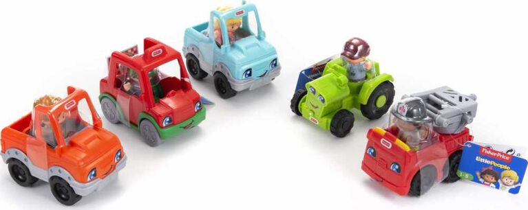 Fisher-Price Little People Toddler Toys Collection de véhicules et de chiffres