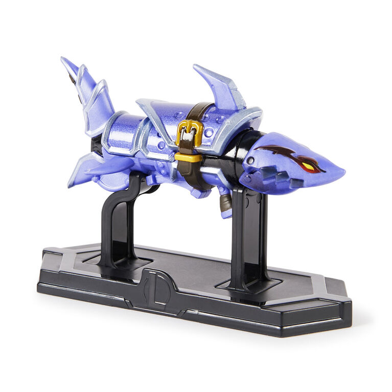 League of Legends, Official Jinx Fishbones Collectible with Display Base, True Metal Weaponry, First Edition Collectible Grade