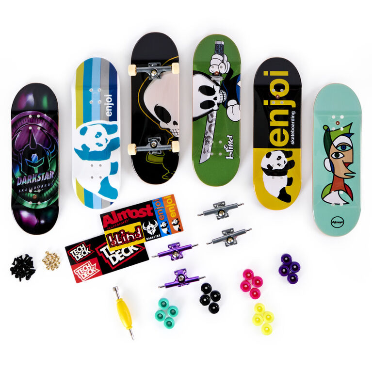 Tech Deck, Fingerboard Bonus Pack, Collectible and Customizable