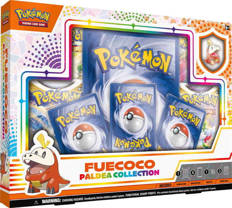Pokemon Paldea Collection-Fuecoco - English Edition