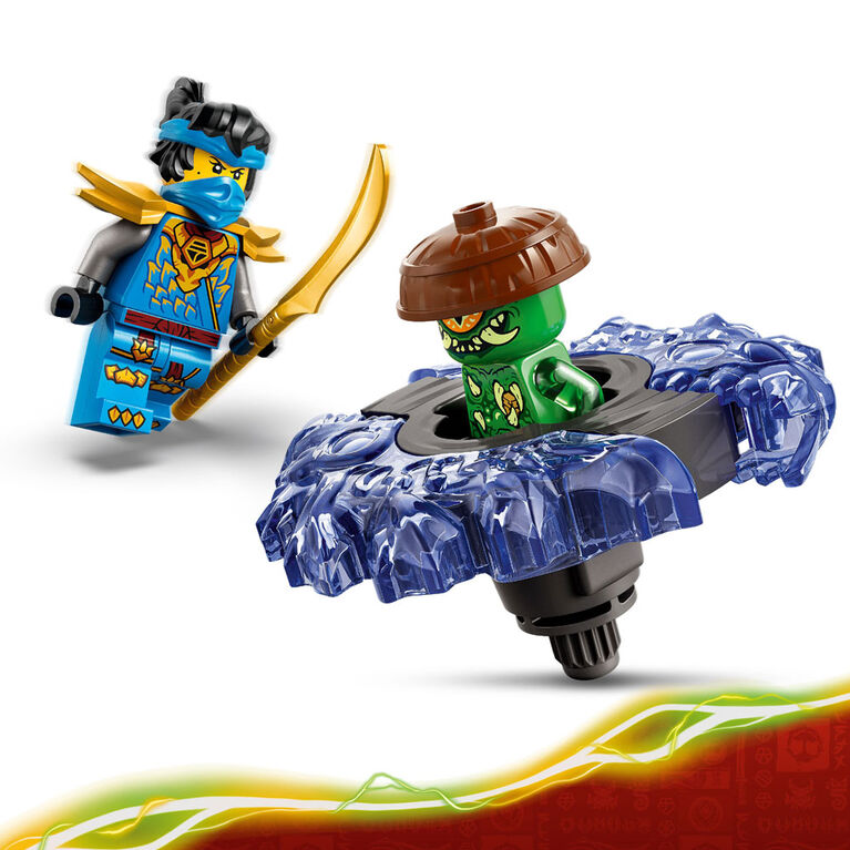LEGO NINJAGO Nya vs. Mutation Monster Spinner Building Toy for Boys, Girls, & Kids, Ages 6+ - 71849