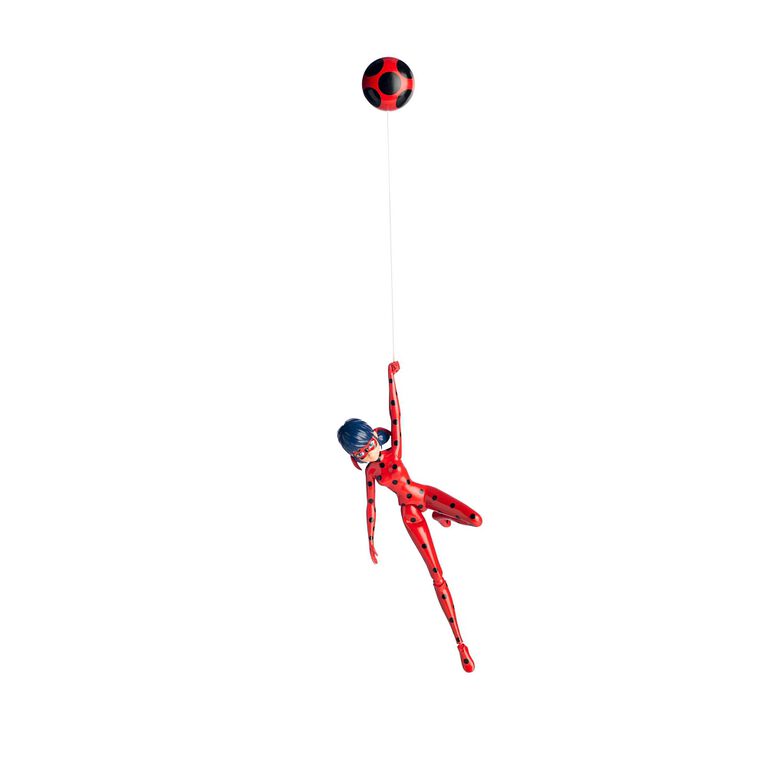 Miraculous Action Doll - Jump & Fly Ladybug