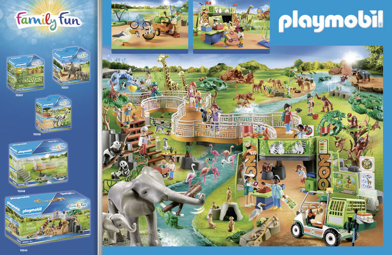 Parc animalier, Playmobil Family Fun