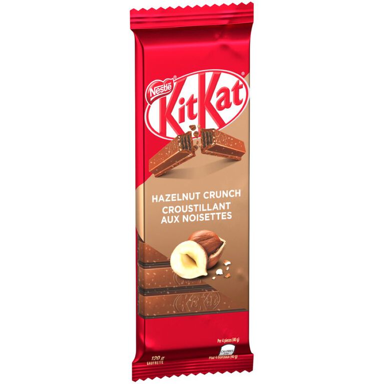 Kit Kat Hazelnut Crunch Tablet 120G