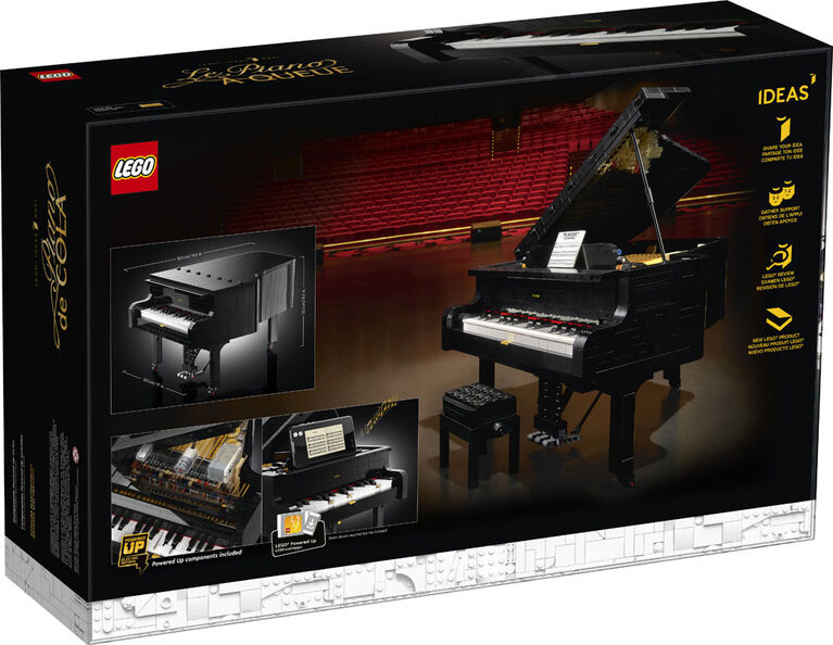 LEGO Ideas Le piano à queue 21323 (3662 pièces)