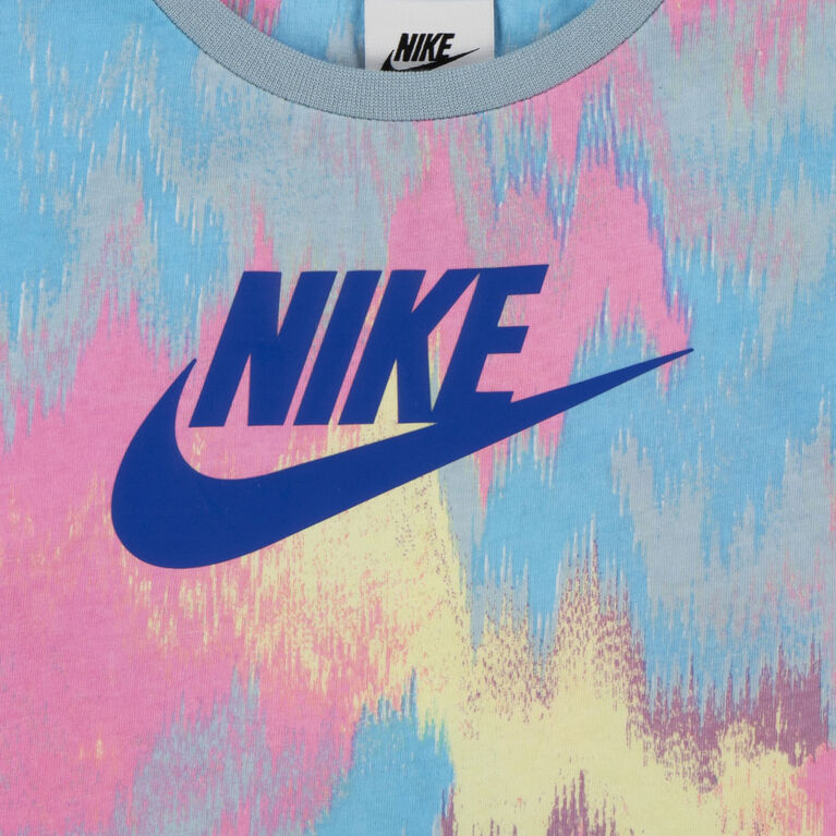 Ensemble t-shirt et short de vélo Nike - Bleu - Taille 4T